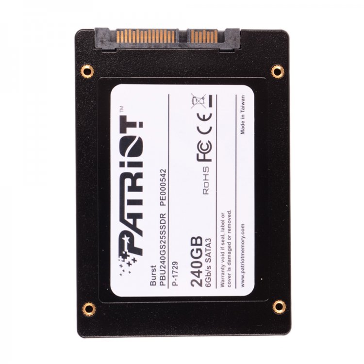 SSD 2.5 - SATA III Patriot 240GB BURST - Фото 2
