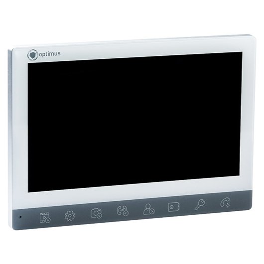 Монитор видеодомофона Optimus VMH-7(white+silver)