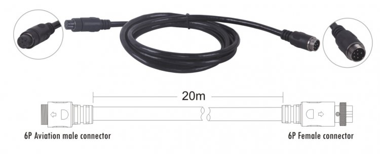 ITC TS-20D Удлинительный кабель, 20 м.